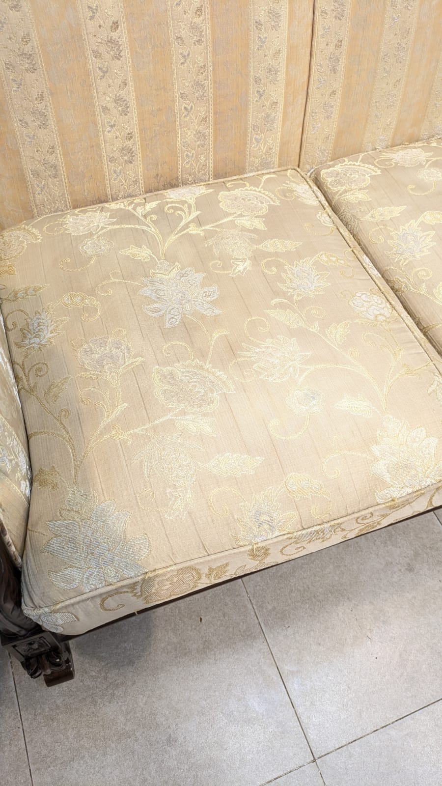6 Seater Sofa Set with Center Table and 2 Side Tables Set
