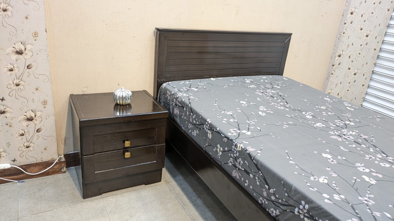 Pair of Single Beds with Dura Comfort Foam Mattresses
