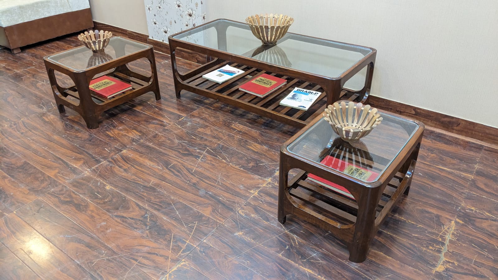 Center Table and Side Tables Set