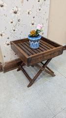 Brand New Foldable Wooden Tray Table