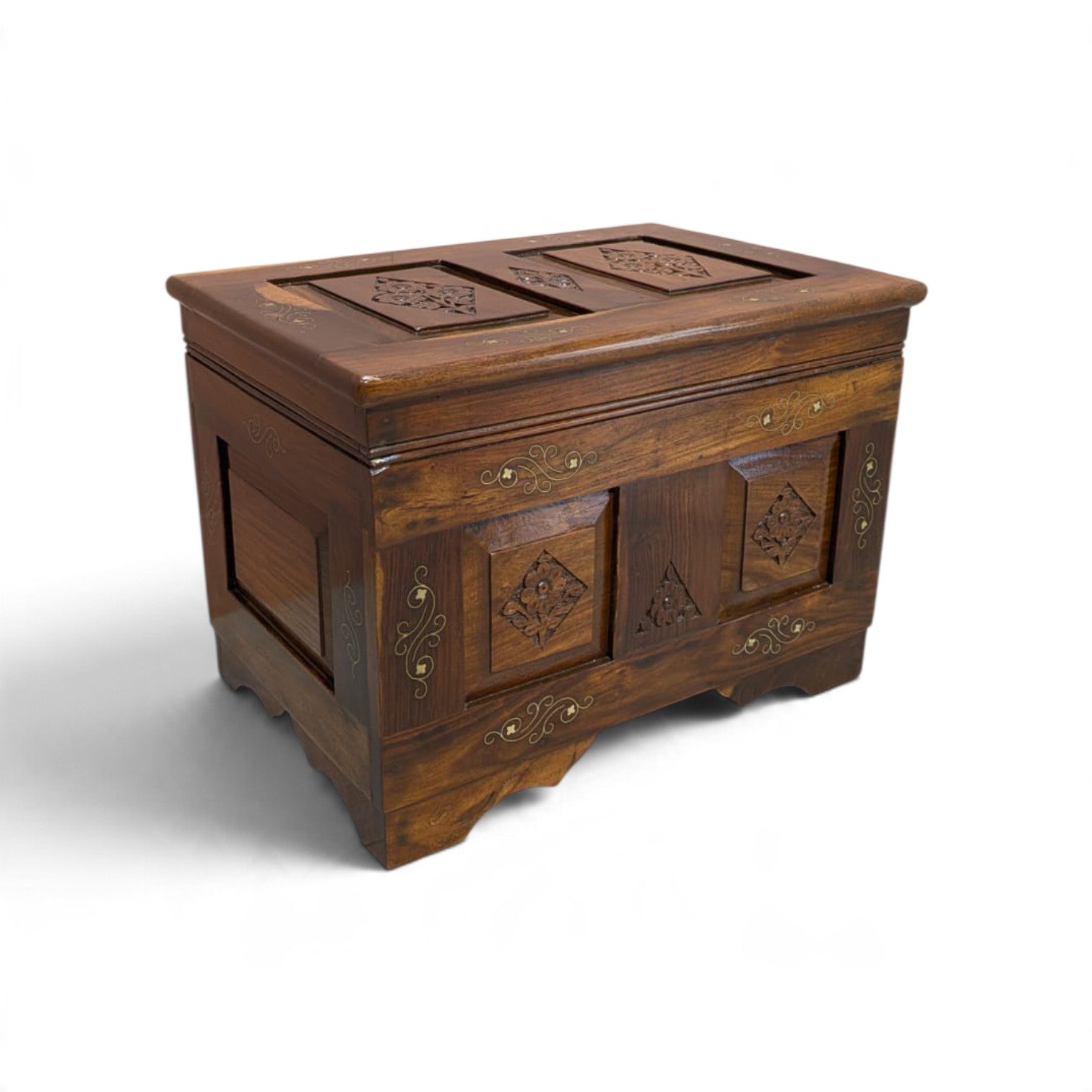 Brand New Unused Solid Sheesham Wood Trunk