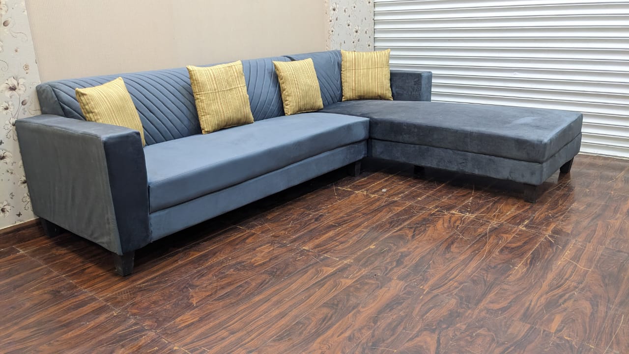 New 6 Seater L Shape Sofa Set