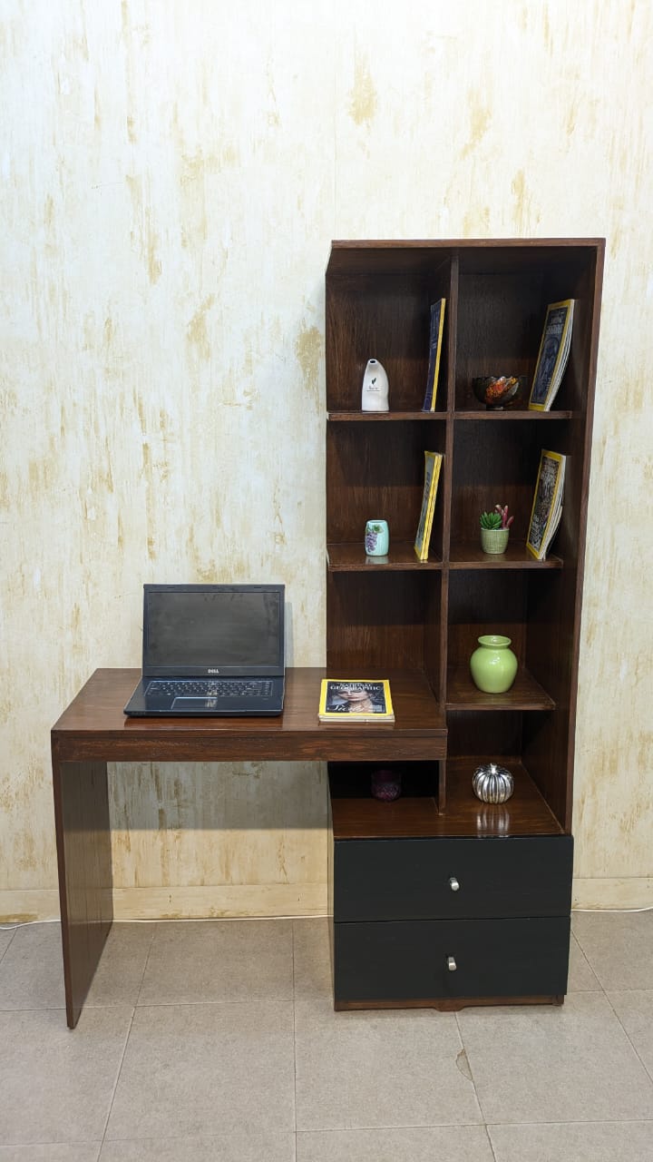 Study Table with Book Shelf