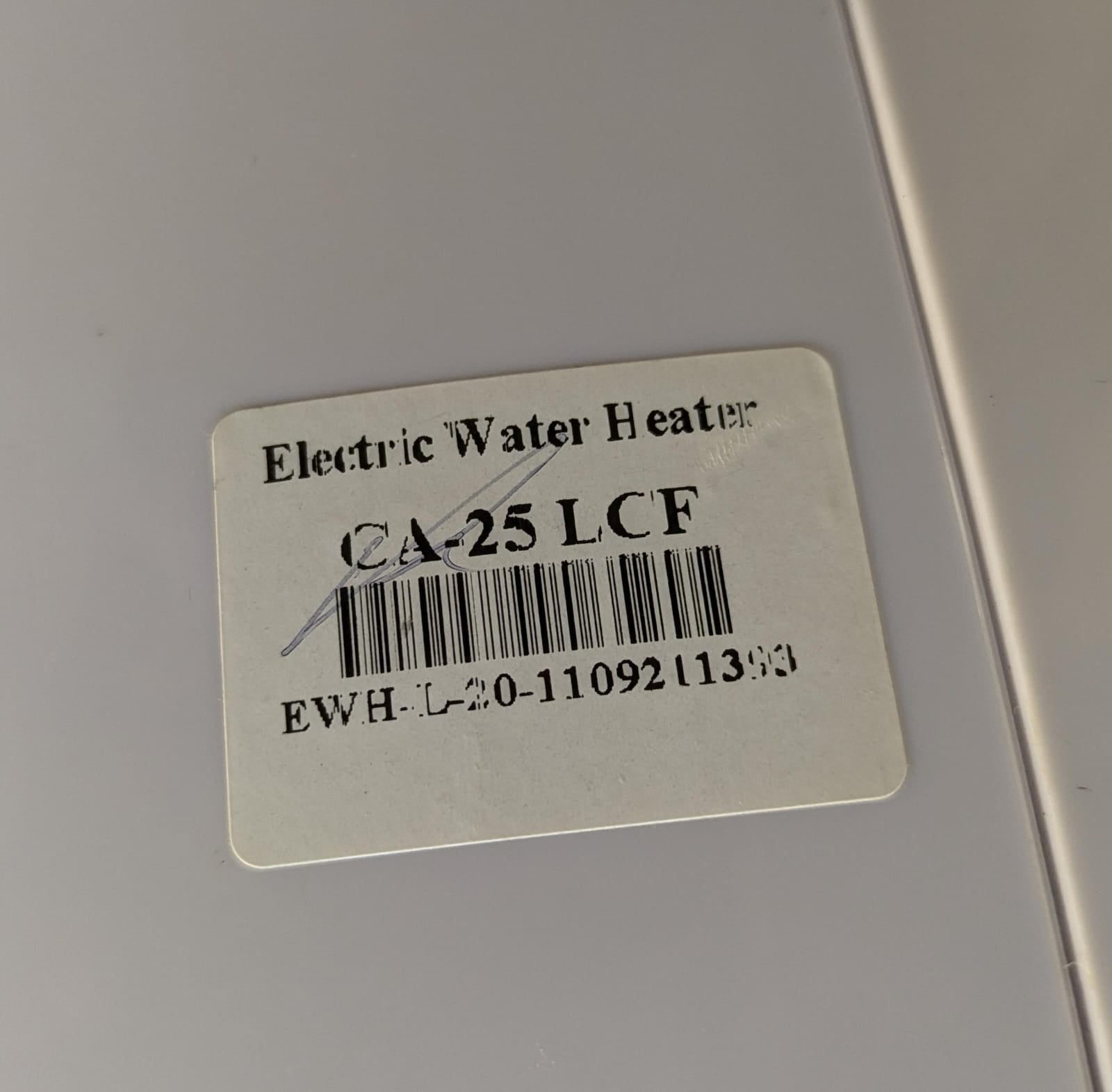 Canon Electric Geyser