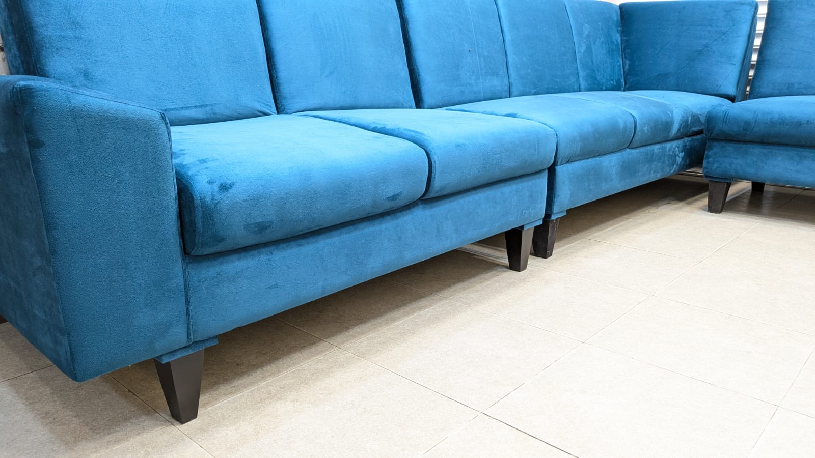 8 Seater L Shape Sofa Set