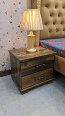 Divinecrafts Brand New King Size Bed with 2 Side Tables