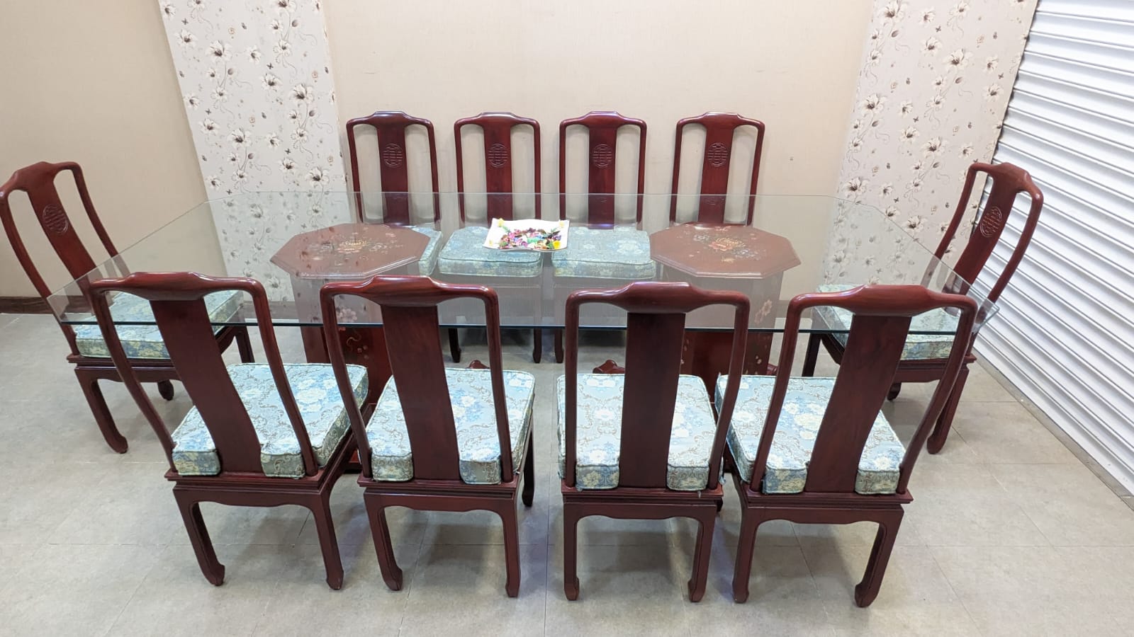 Antique Imported Chinese 10 Seater Dining Table