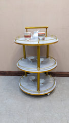 3 Tiers Tea Trolley