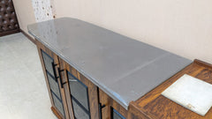 New 3 Door Iron Table