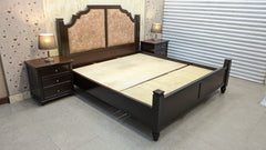 King Size Bed With 2 Side Tables