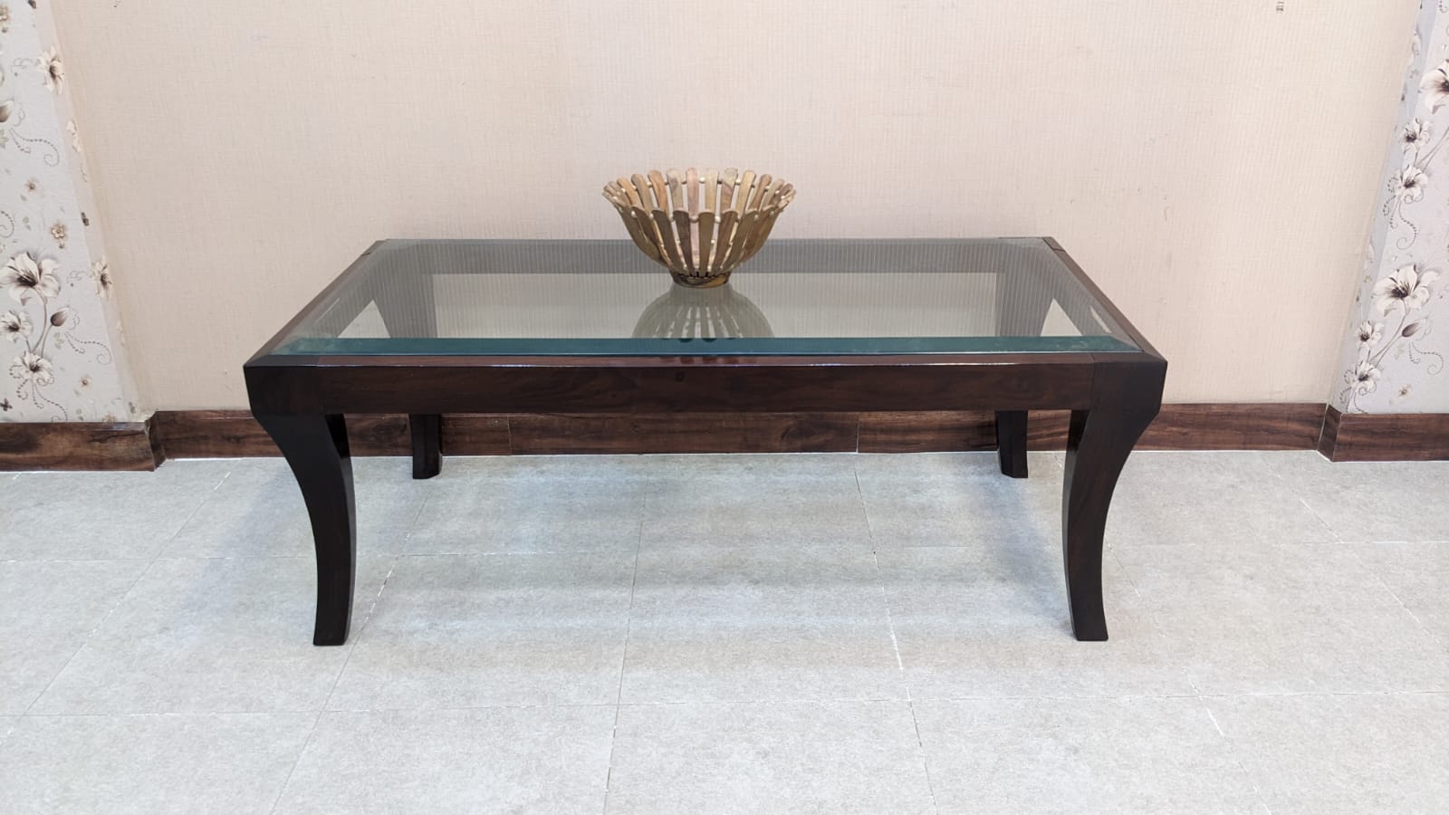 Solid Sheesham Wood Center Table