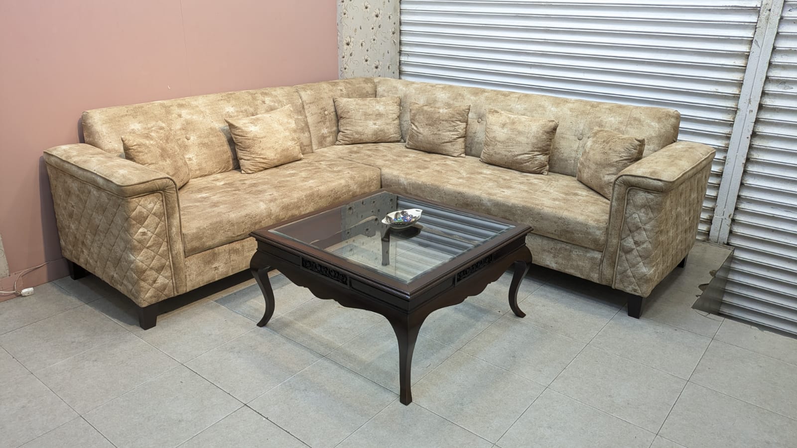 L Shape Sofa Set