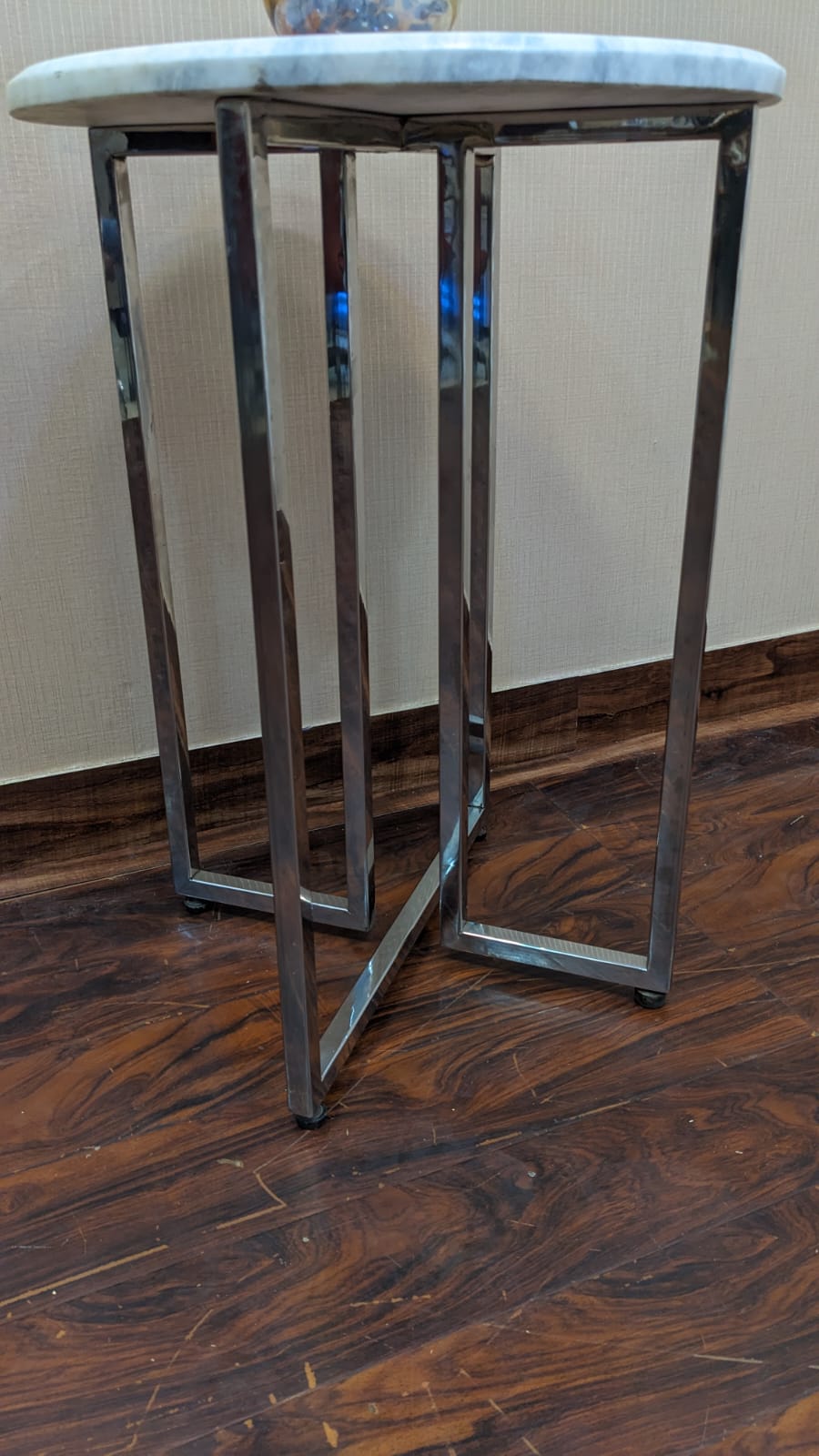 Marble Top Corner Table