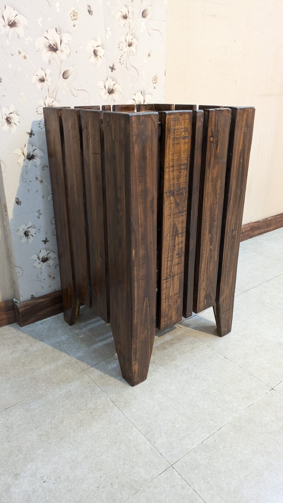 Brand New Wooden Laundry Basket