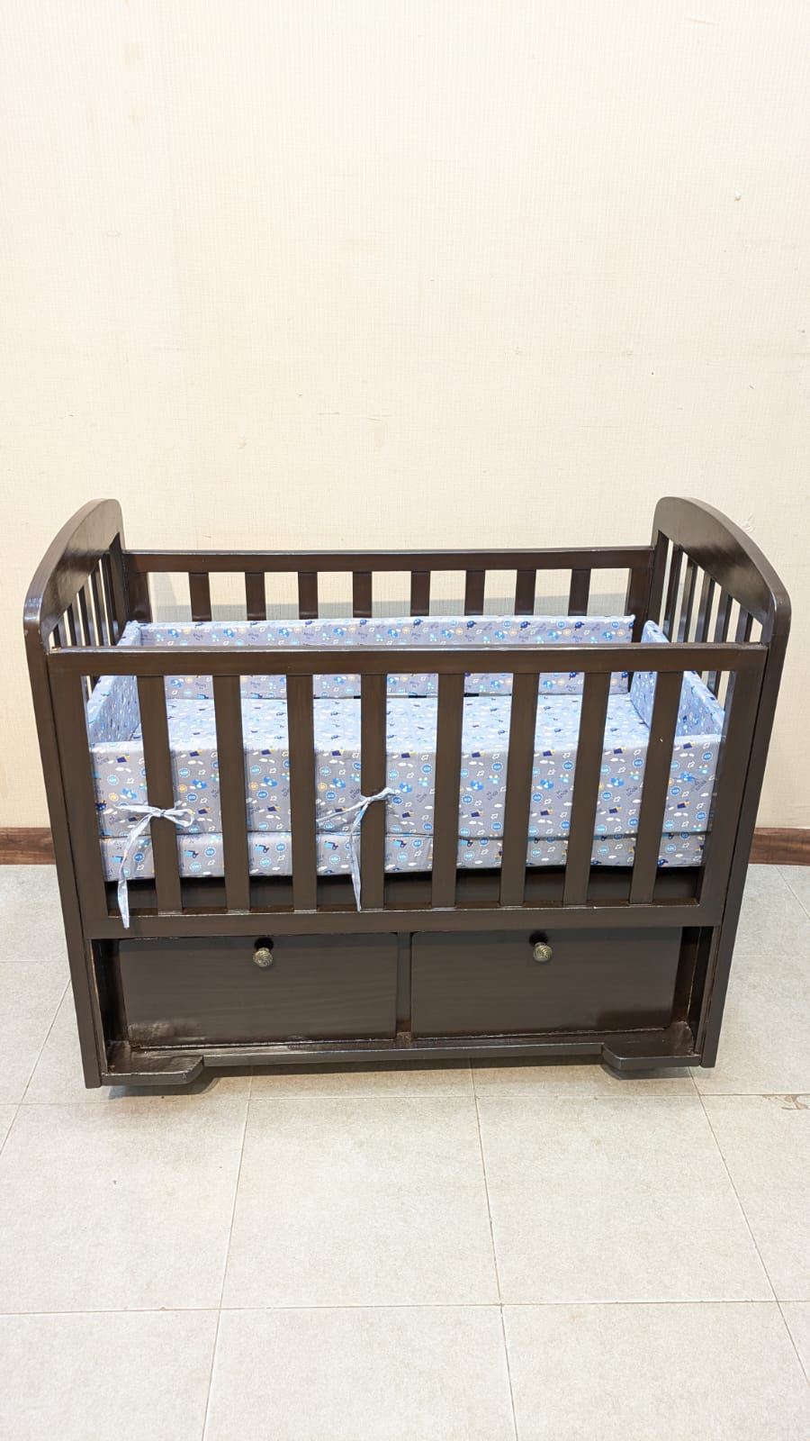 Baby Cot with Mattress