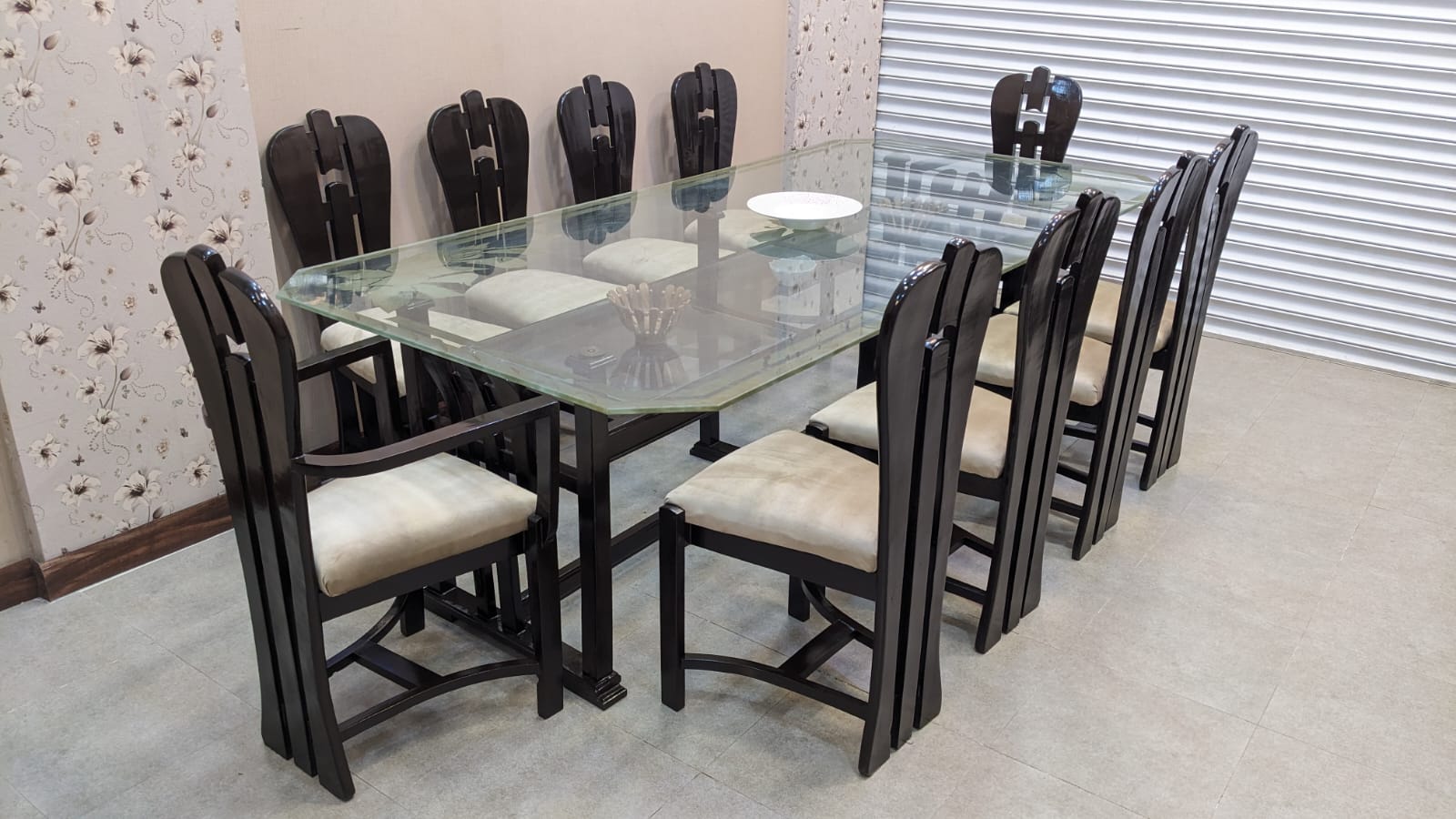Sheesham Wood 10 Seater Dining Table