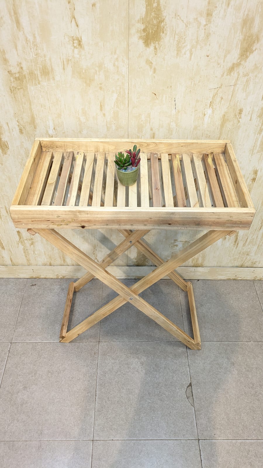 Brand New Pure Wooden Foldable Table