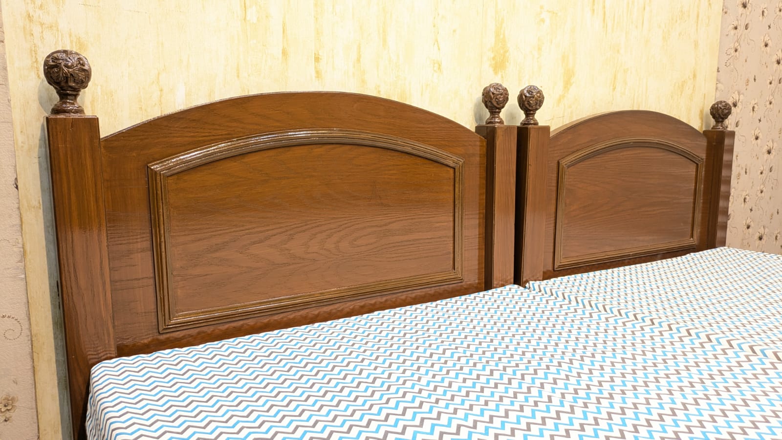Pair Of Single Bed With Storage Drawers