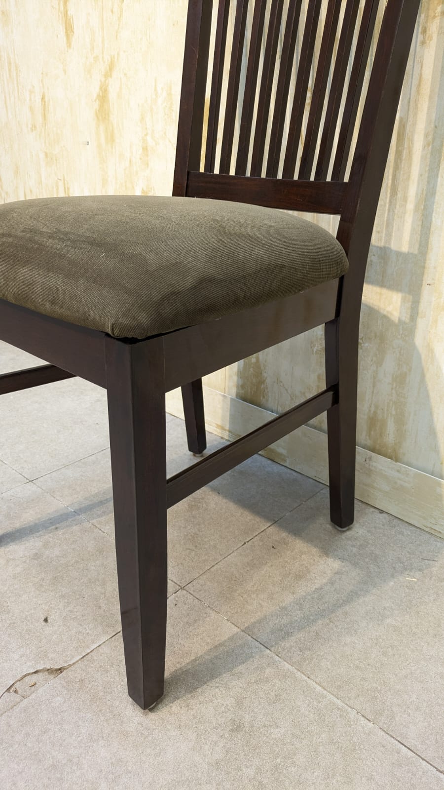 Imported Solid Beech Wood 6 Seater Dining Set