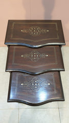 Solid Sheesham Wood Nesting Tables