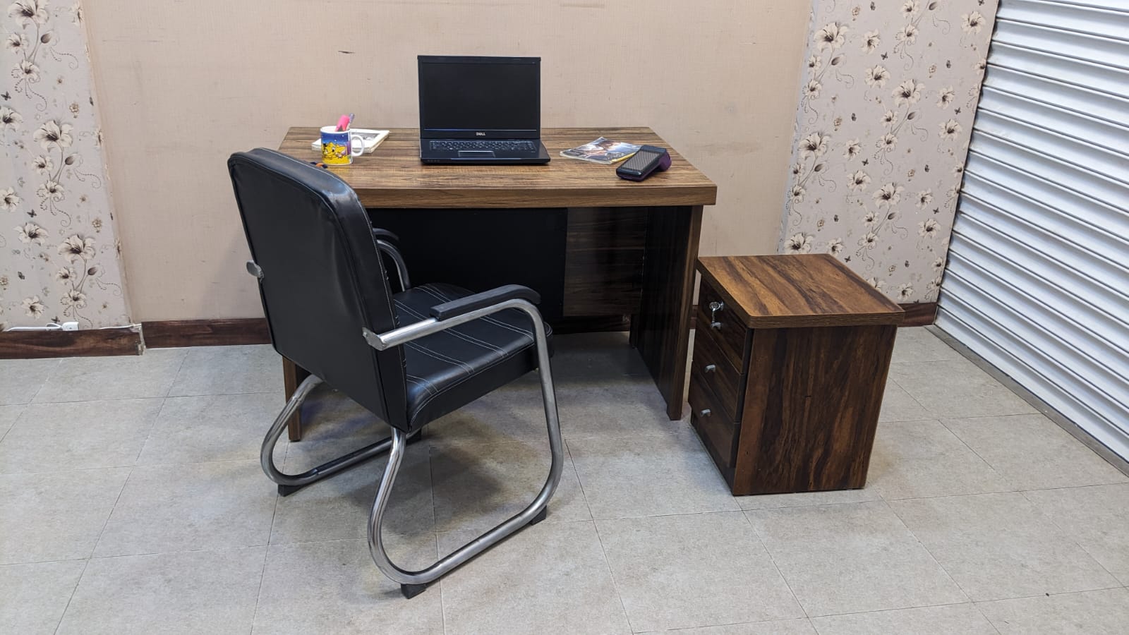 Combo Deal Office Table, Chair & Pedestal Drawer