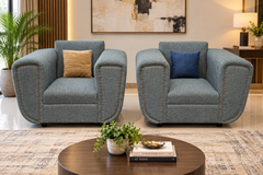 Pair Of Single Seater Sofas