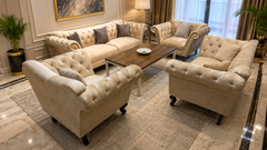 Comfortable 7 Seater Sofa Set