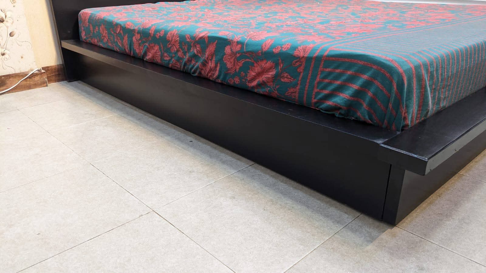 Low Height King Size Bed