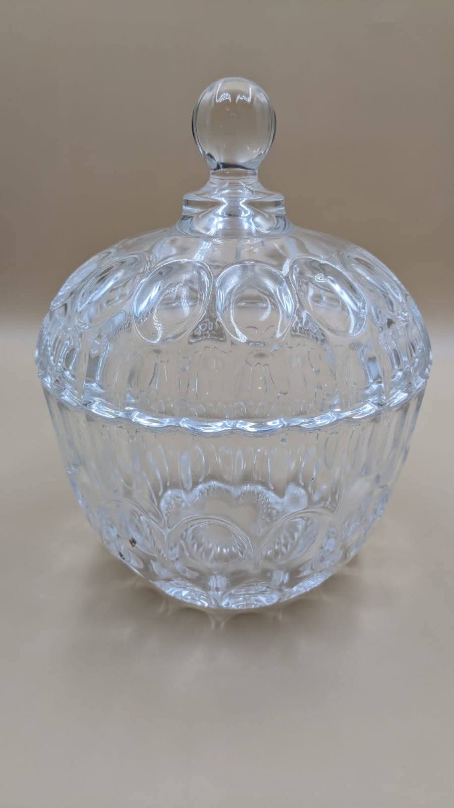 Decorative Glass Candy Jar