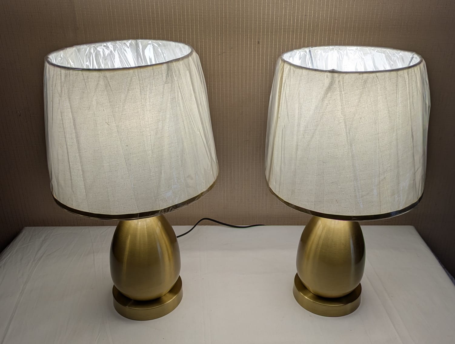 Brand New Pair Of Table Lamps