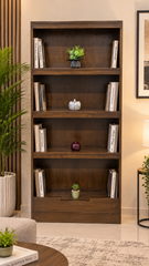 Pure wooden book shelf