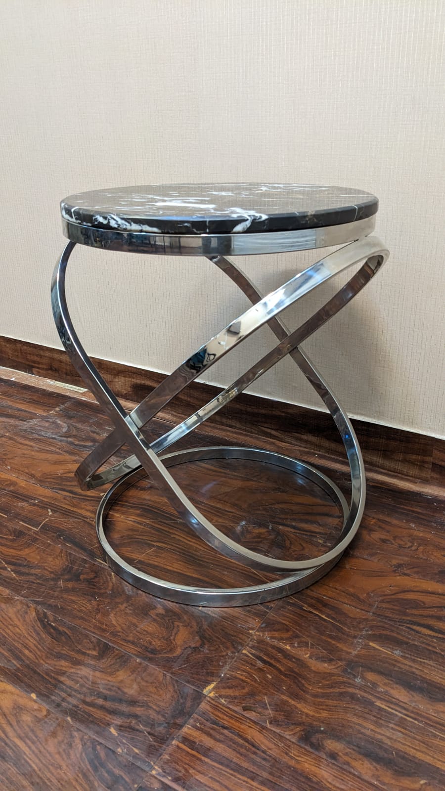 Brand New Unused Marble Top Corner Table