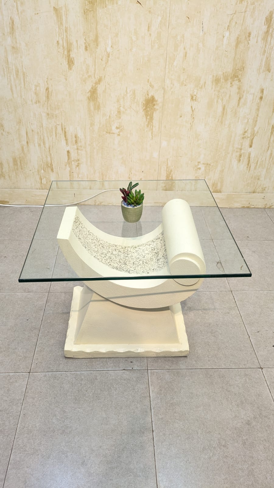 Center Table with 2 Side Tables