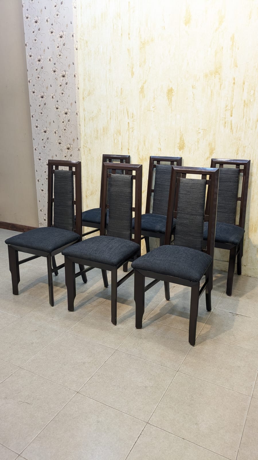 Solid sheesham wood 6 Dining Chairs