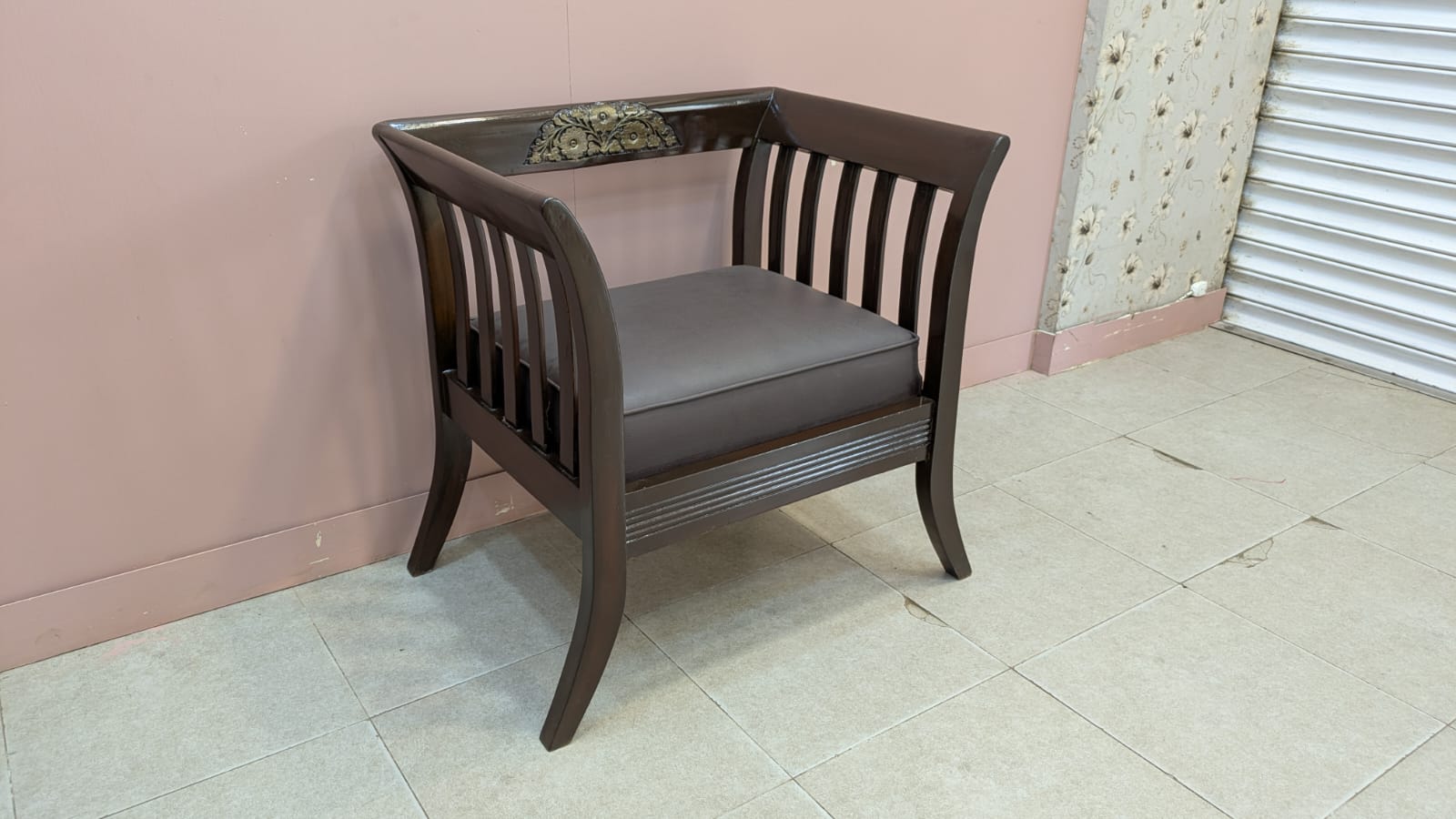 SOLID SHEESHAM WOOD 6-SEATER SOFA SET