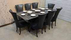 Marble Top 8 Seater Dining Table