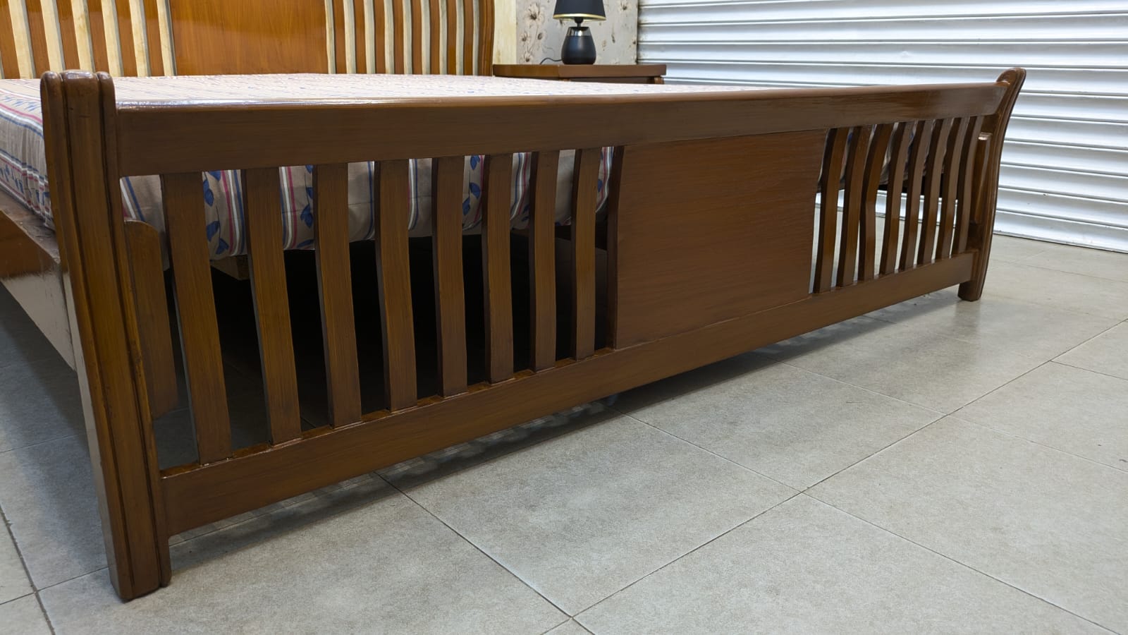 Elegant Diyar Wood King Size Bed Set ✨