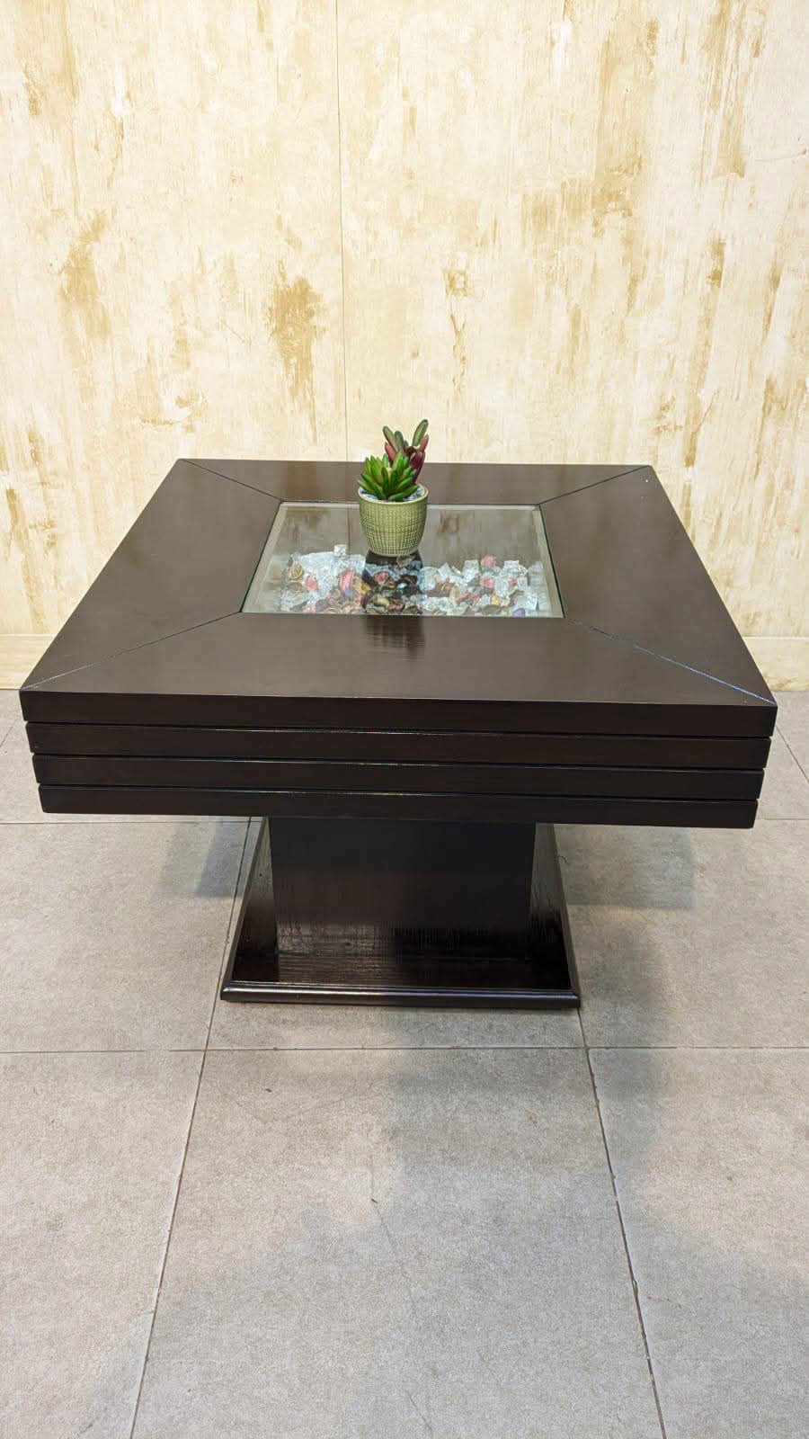 Center Table with 2 Side Tables Set