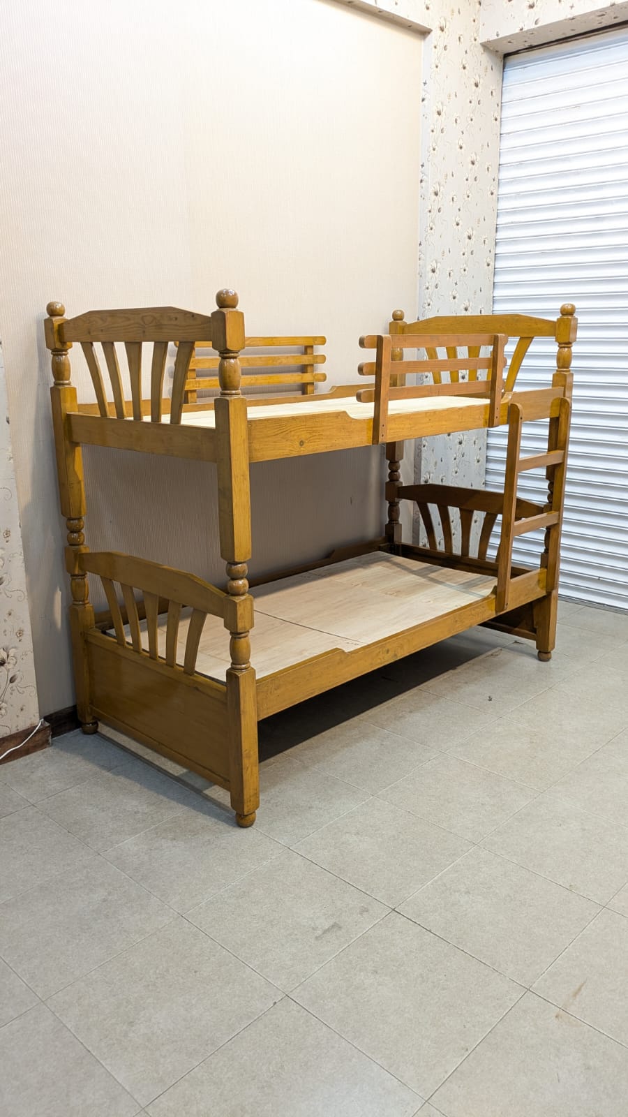 Solid Diyar Wood Bunk Bed