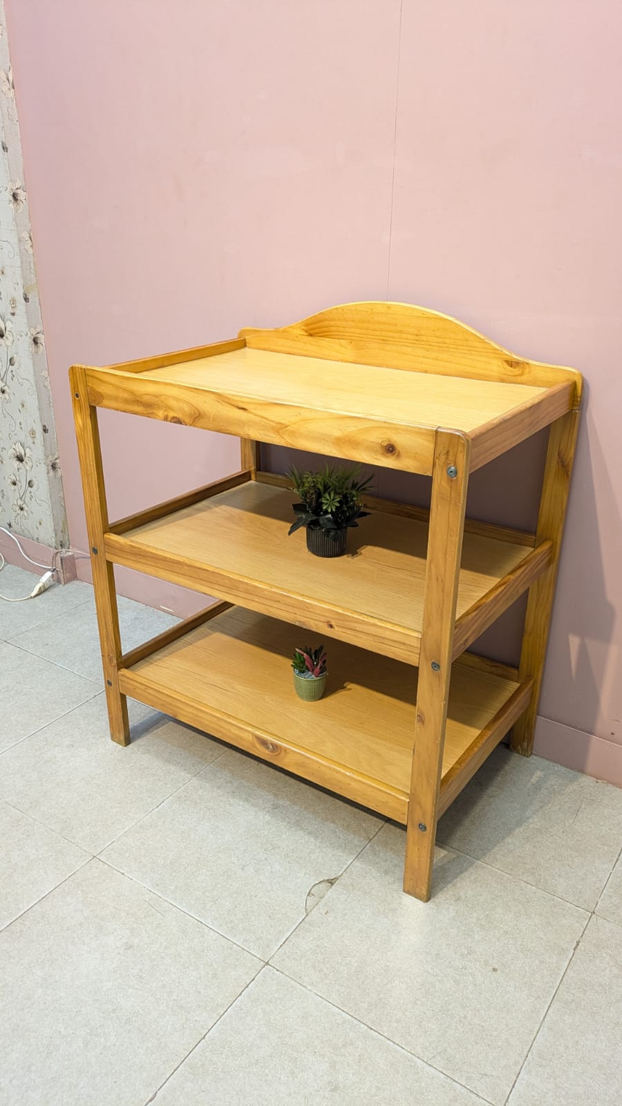 Imported Wooden Baby Changing Table