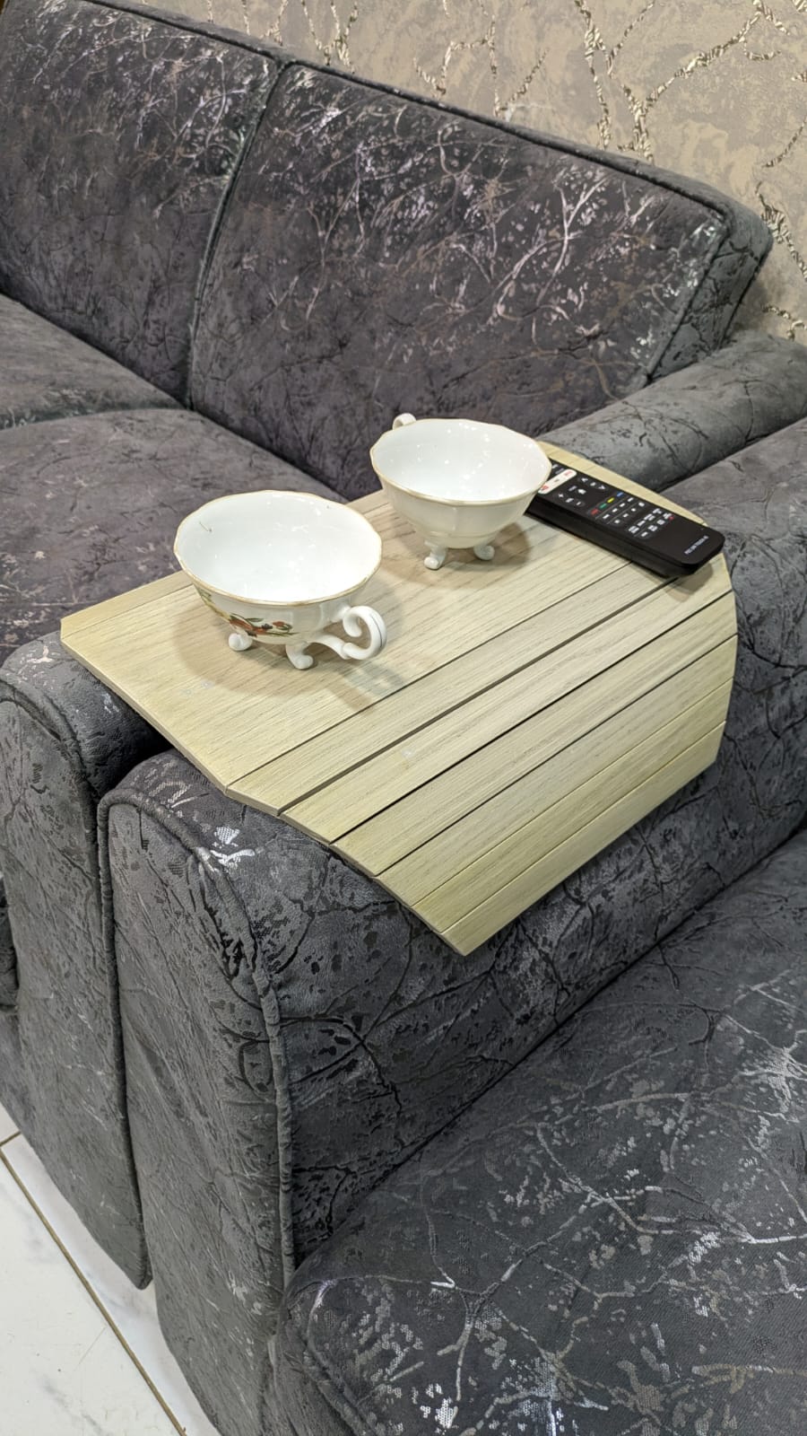 Brand New Wooden Sofa Armrest Table