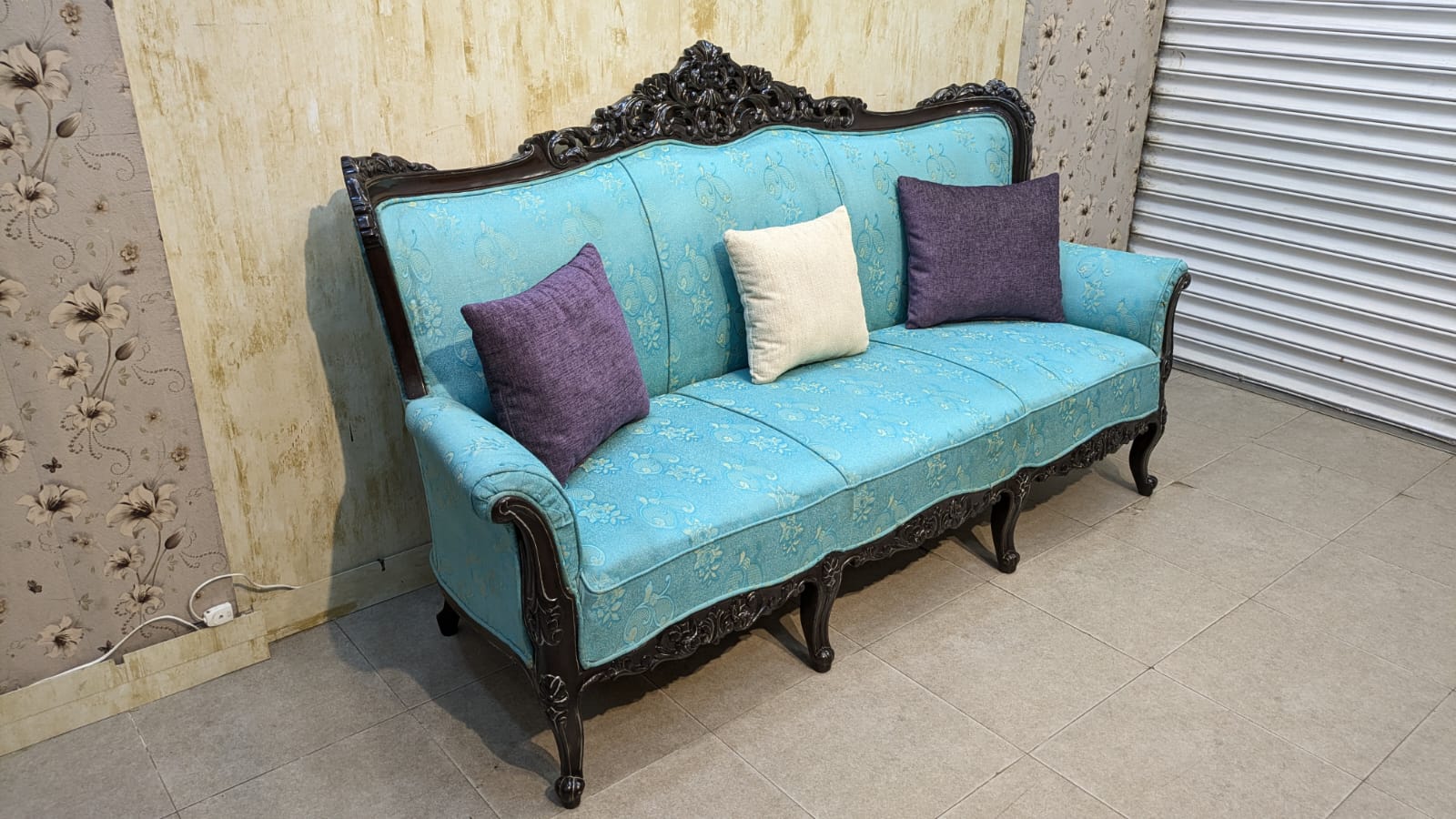 5 Seater Sofa Set Teak wood