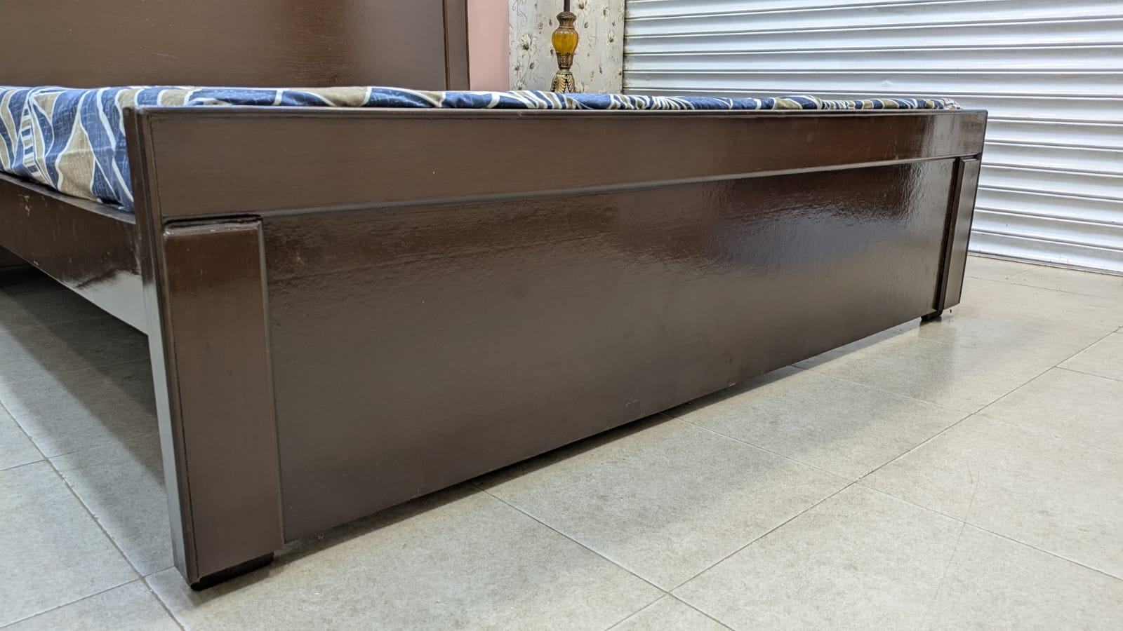 PLY Wood King Size Bed Set