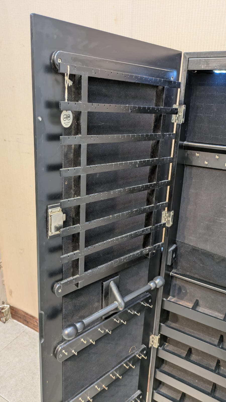 Imported Jewelry Cabinet with Full Length Mirror
