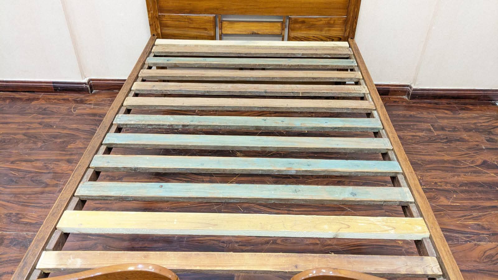 🔥Antique🔥 Solid Burma Teak Wood Twin Size Bed