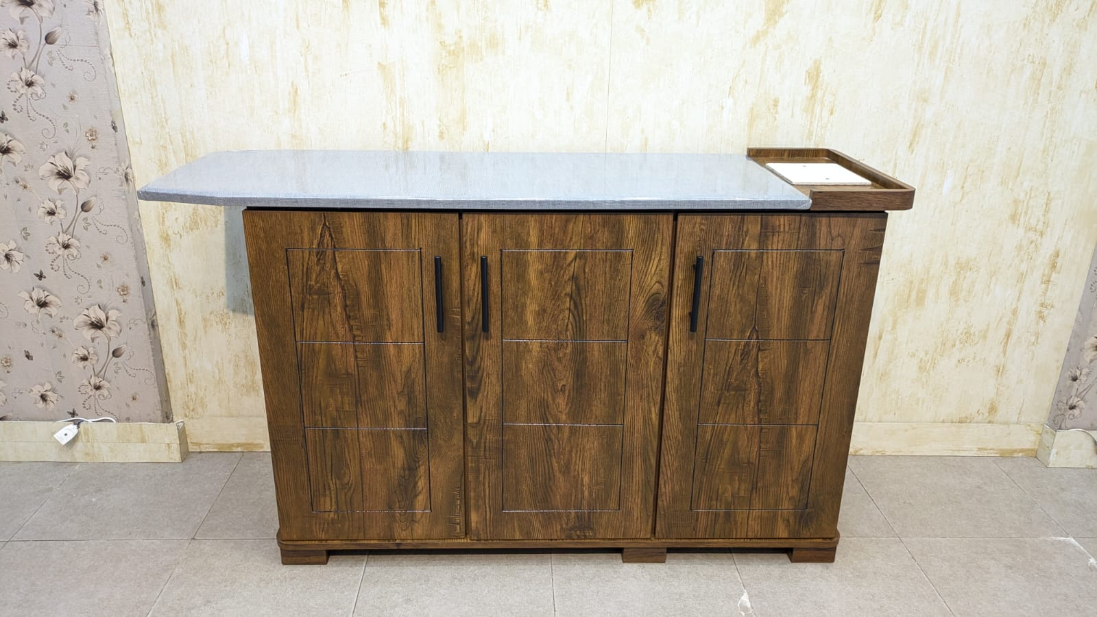 Brand New 3 Door Iron Table