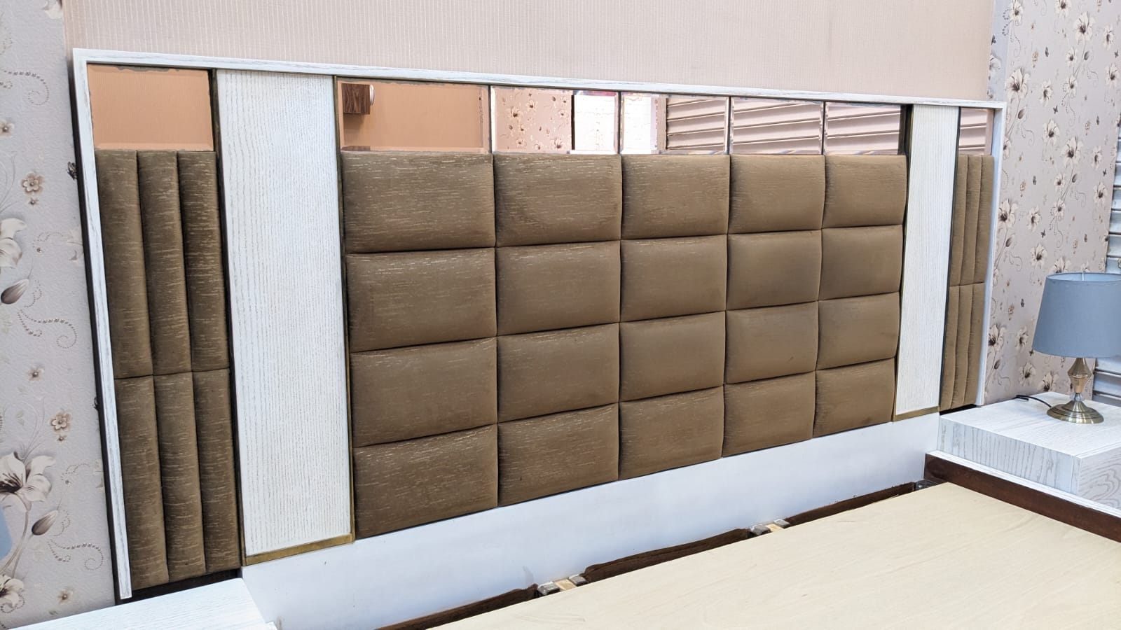 King Size Bedroom Set with Spring Mattress