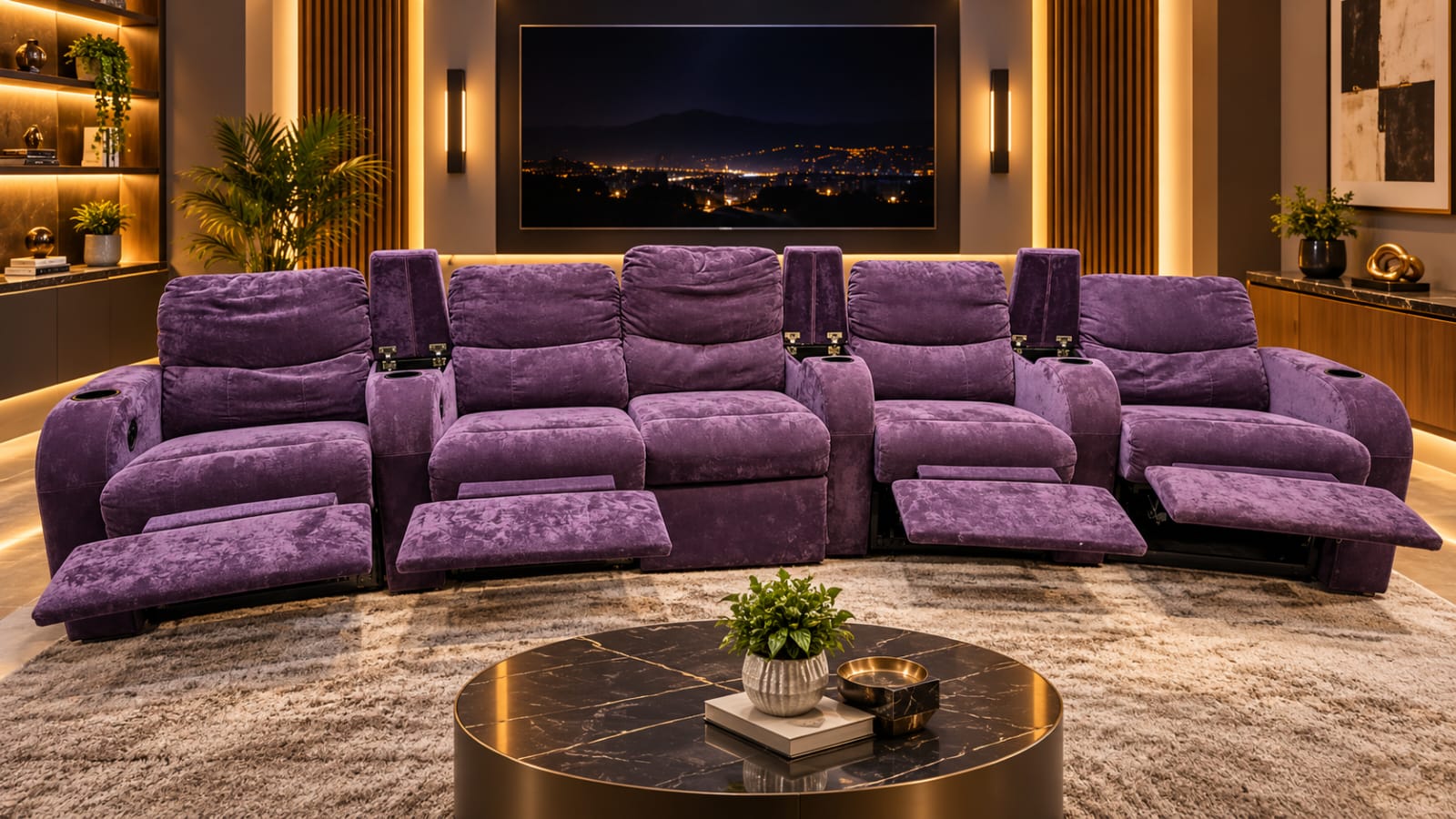 IMPORTED 5 SEATER COMFORTABLE RECLINER SOFA SET