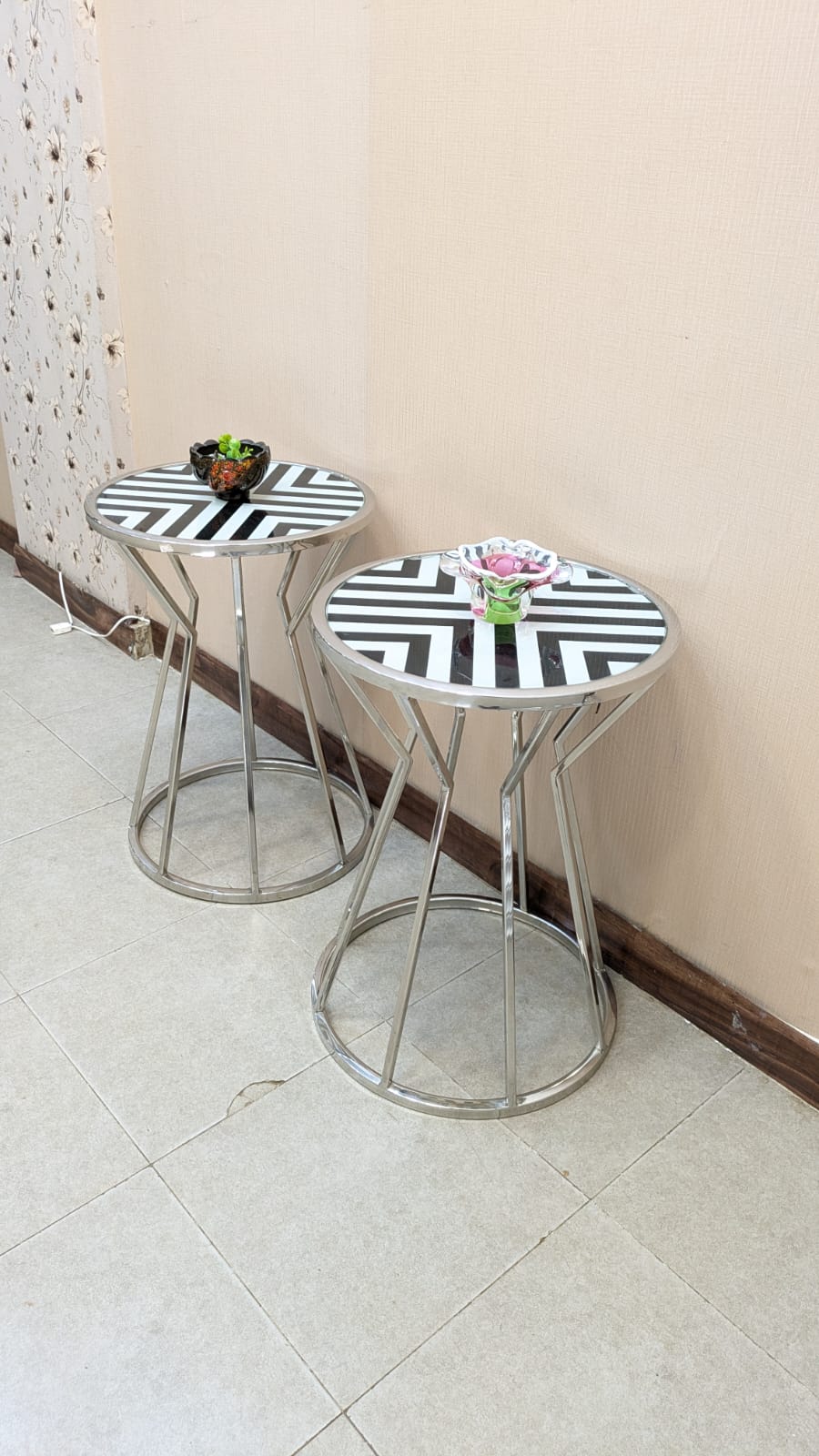Pair Of Corner Tables