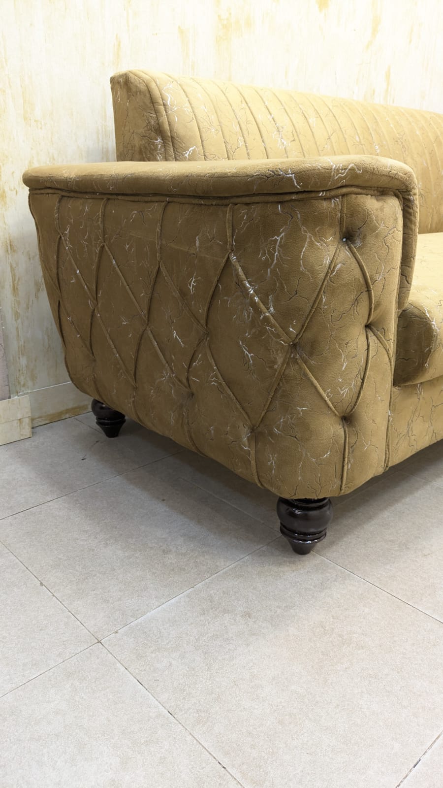 6 Seater L Shape Sofa Set